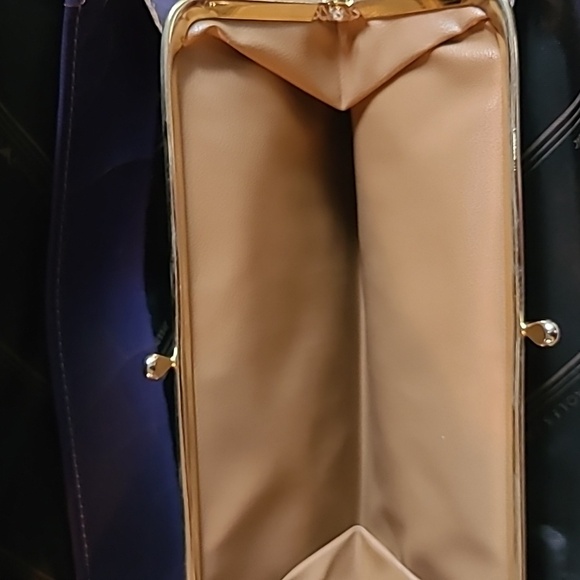 Rolfs American Classic Vintage Purple Cowhide Leather Checkbook Wallet - Picture 9 of 13